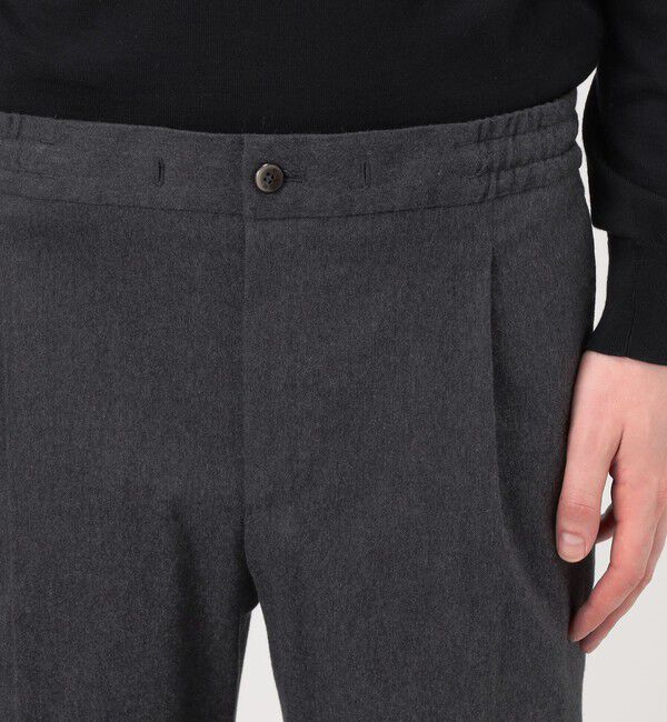 TOMORROWLAND BUYING WEAR「PT TORINO SOFT 1P JOGGER コットンストレッチ 1プリーツイージースラックス」|スラックス|
