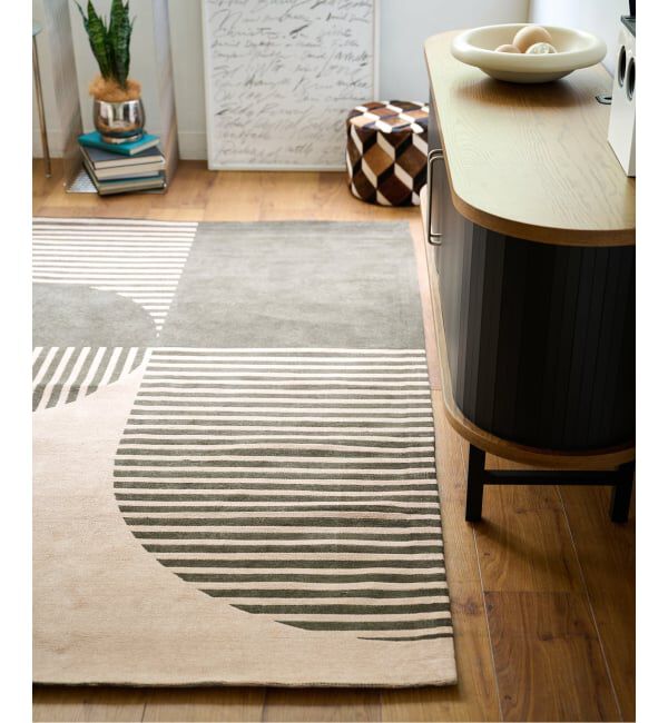 journal standard Furniture「《予約》QUADBAR RUG 140X200　クワッドバー ラグ」|その他|