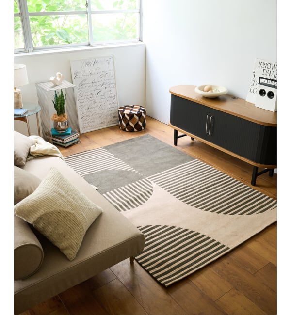 journal standard Furniture「《予約》QUADBAR RUG 140X200　クワッドバー ラグ」|その他|