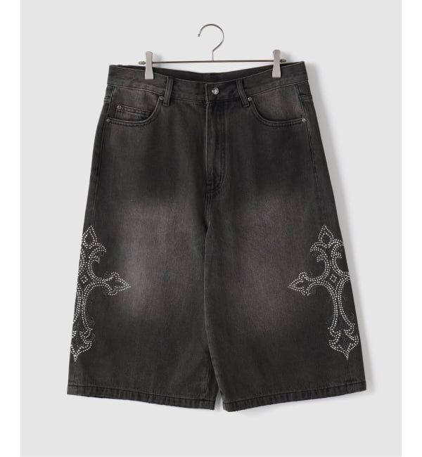 JOINT WORKS「SUPPLIER / サプライヤー Cross Rhinestone Baggy Denim」|その他|