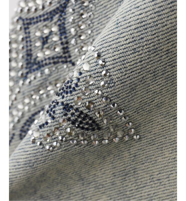 JOINT WORKS「SUPPLIER / サプライヤー Cross Rhinestone Baggy Denim」|その他|