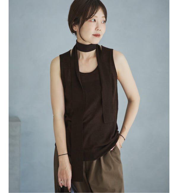 Plage「《予約》Stole Knit タンク」|ニット・セーター|