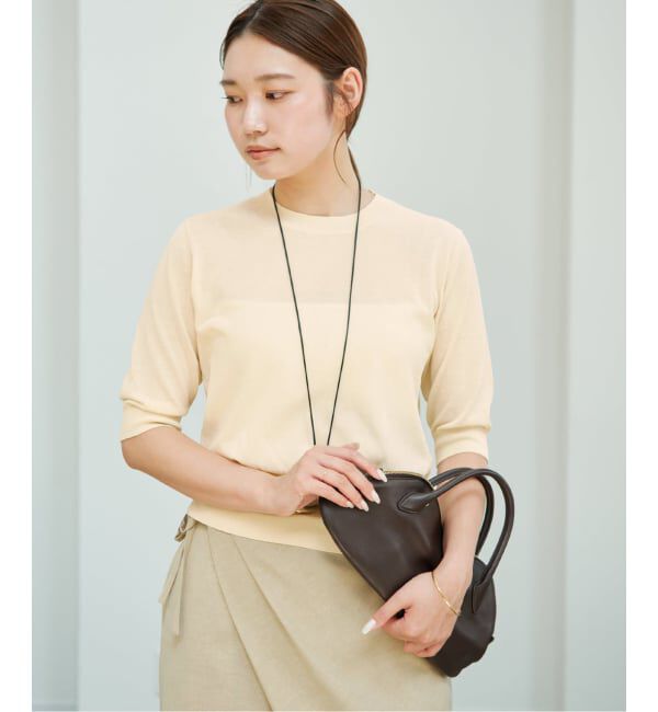Plage「R&rsquo;IAM コンパクトニットTee」|ニット・セーター|