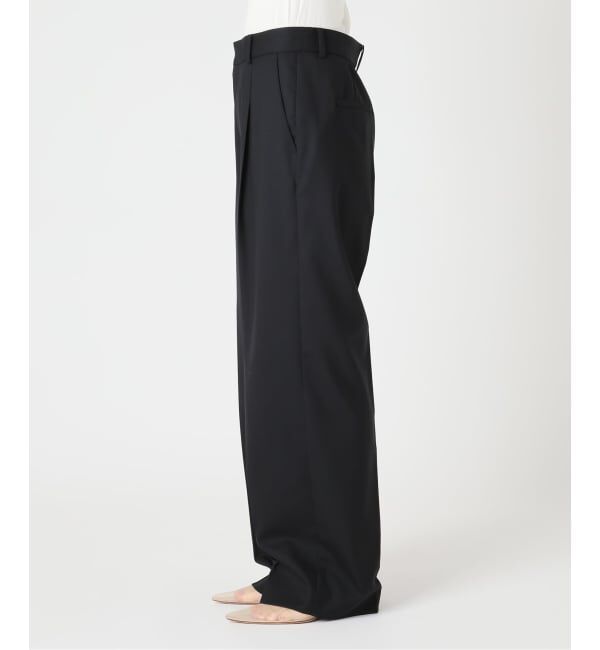 Plage「《予約》R&rsquo;IAM WOOSTED BASIC パンツ」|スラックス|