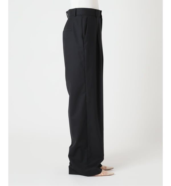 Plage「《予約》R&rsquo;IAM WOOSTED BASIC パンツ」|スラックス|