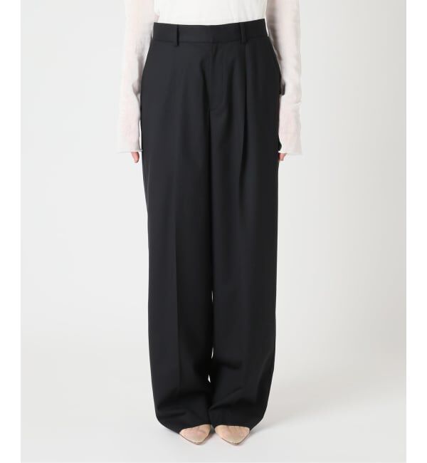 Plage「《予約》R&rsquo;IAM WOOSTED BASIC パンツ」|スラックス|