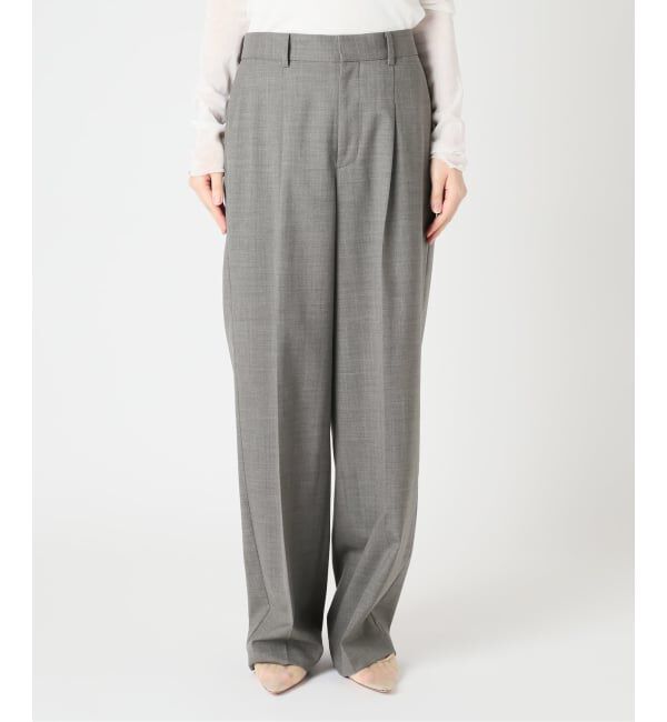 Plage「《予約》R&rsquo;IAM WOOSTED BASIC パンツ」|スラックス|