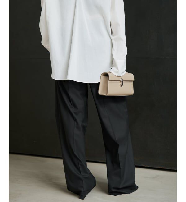 Plage「《予約》R&rsquo;IAM WOOSTED BASIC パンツ」|スラックス|