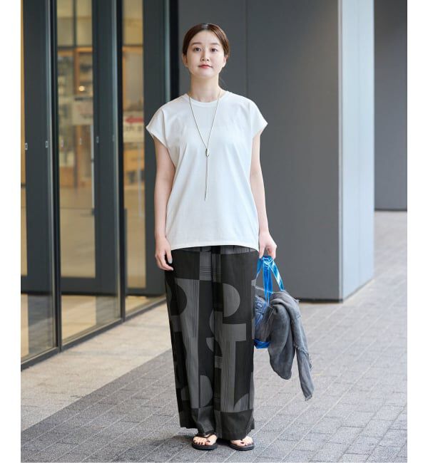 IENA「ジオメトリックイージーワイドパンツ」|その他|