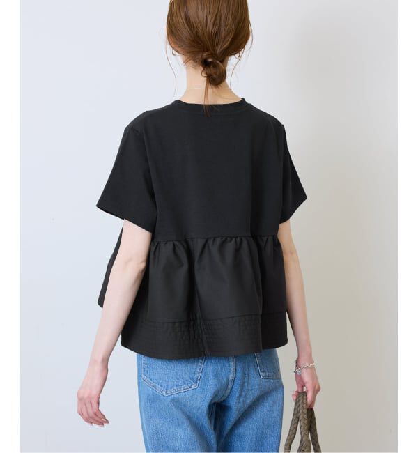 SLOBE IENA「ペプラムデザインカットソー」|Tシャツ・カットソー|