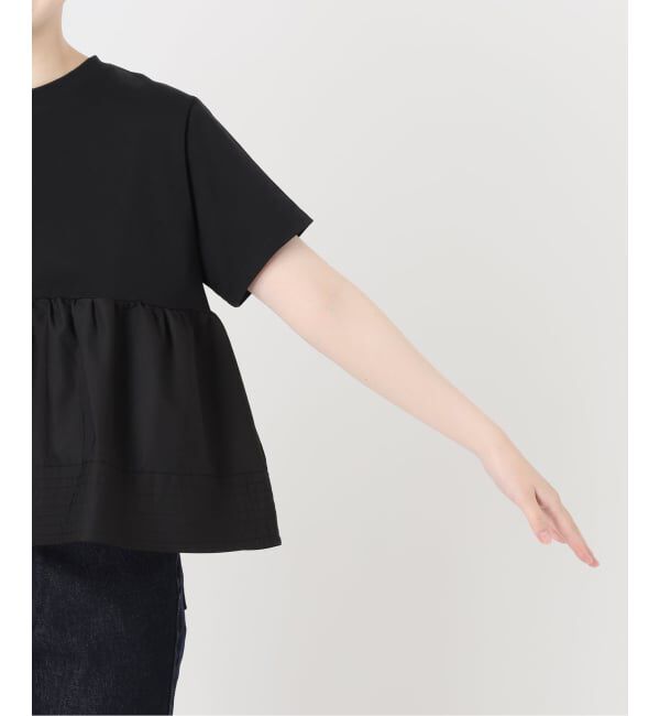 SLOBE IENA「ペプラムデザインカットソー」|Tシャツ・カットソー|