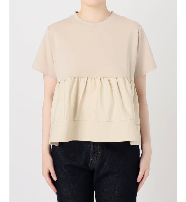 SLOBE IENA「ペプラムデザインカットソー」|Tシャツ・カットソー|