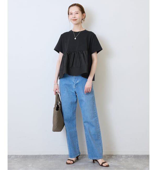 SLOBE IENA「ペプラムデザインカットソー」|Tシャツ・カットソー|