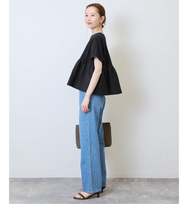 SLOBE IENA「ペプラムデザインカットソー」|Tシャツ・カットソー|