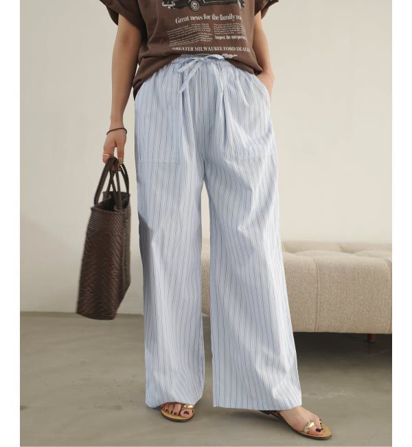 SLOBE IENA「UNIVERSAL OVERALL/ユニバーサルオーバーオール SLOBE別注 パジャマパンツ」|その他|
