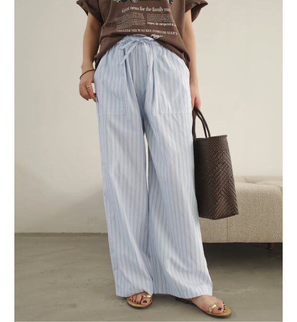 SLOBE IENA「UNIVERSAL OVERALL/ユニバーサルオーバーオール SLOBE別注 パジャマパンツ」|その他|