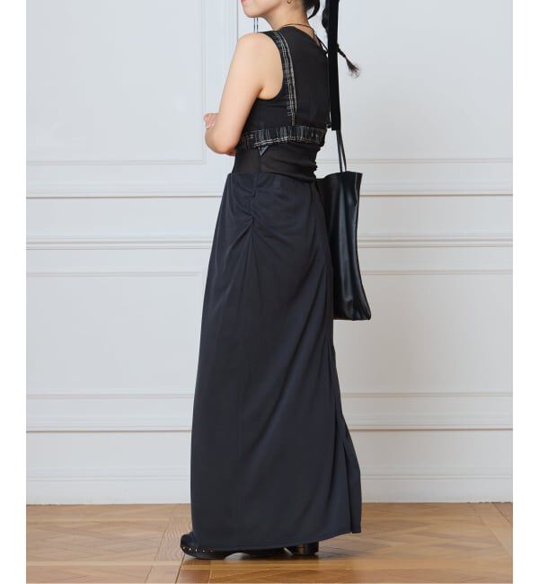 IENA LA BOUCLE「IENA LA BOUCLE キャッチワッシャーチェックビスチェ」|その他|