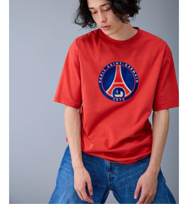 Paris Saint-Germain「【Paris Saint-Germain 】 JP Classic Flock Logo Tee 2」|Tシャツ・カットソー|