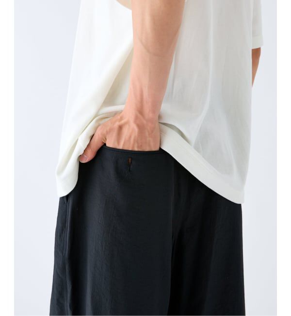 EDIFICE「EDIFICE by Product Twelve リファインド1タックワイドパンツ」|スラックス|
