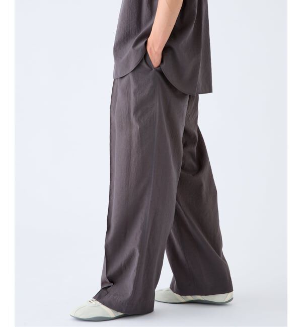 EDIFICE「EDIFICE by Product Twelve リファインド1タックワイドパンツ」|スラックス|