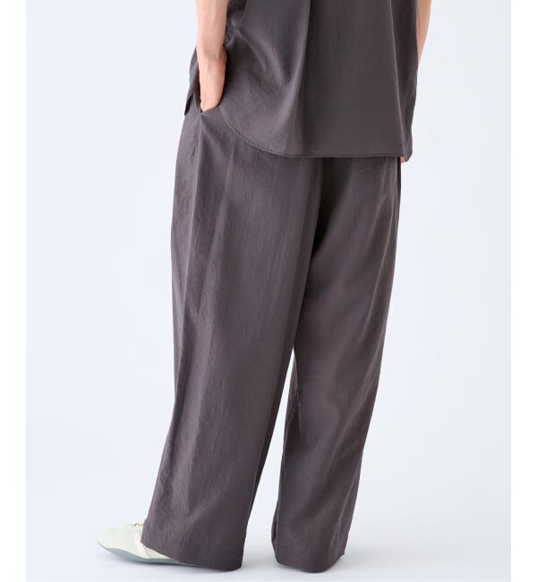 EDIFICE「EDIFICE by Product Twelve リファインド1タックワイドパンツ」|スラックス|