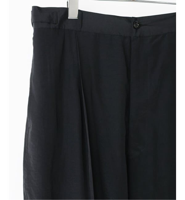 EDIFICE「EDIFICE by Product Twelve リファインド1タックワイドパンツ」|スラックス|
