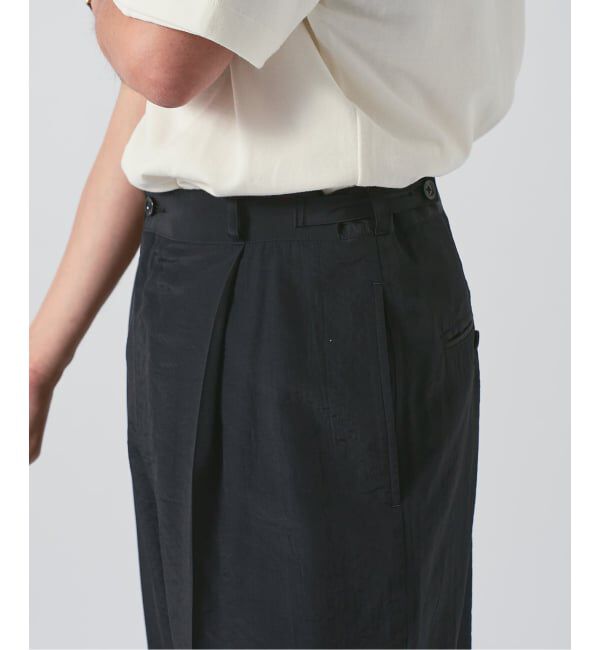 EDIFICE「EDIFICE by Product Twelve リファインド1タックワイドパンツ」|スラックス|
