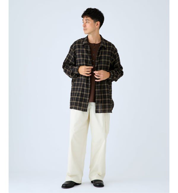 EDIFICE「《予約》HIGH DENSITY ツイル パンツ」|チノ|