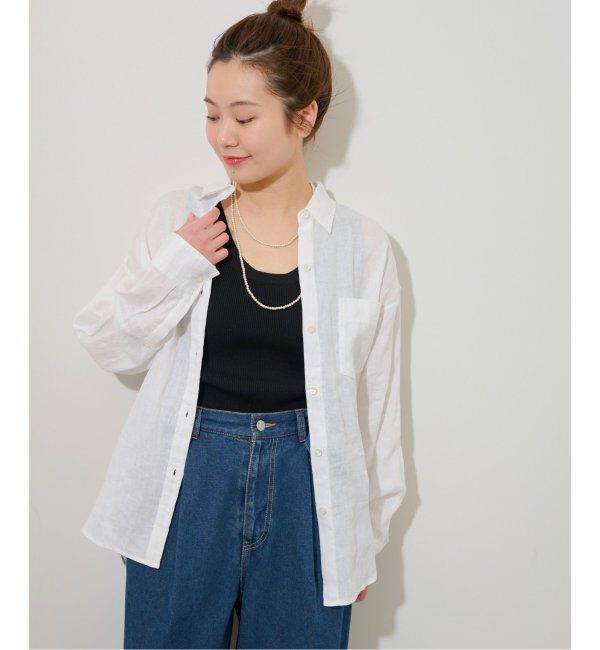 JOURNAL STANDARD relume「《追加3》Vis/Polyクルーネックリブタンクトップ」|タンクトップ|
