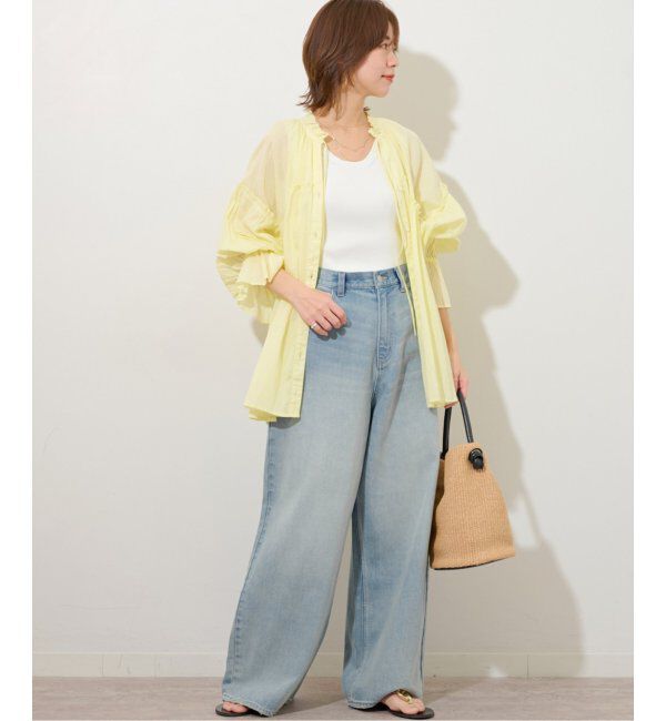 JOURNAL STANDARD relume「《追加3》Vis/Polyクルーネックリブタンクトップ」|タンクトップ|