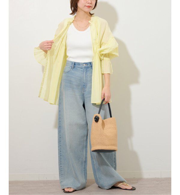 JOURNAL STANDARD relume「《追加3》Vis/Polyクルーネックリブタンクトップ」|タンクトップ|