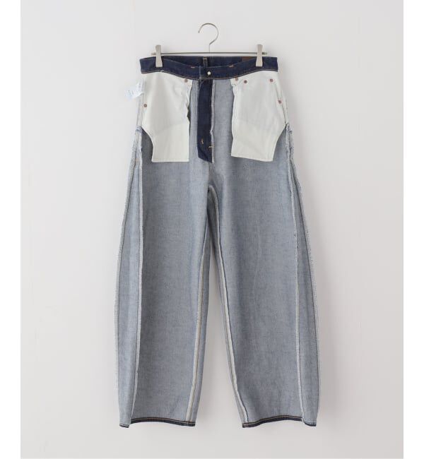 journal standard L'essage「サイドタックデニムパンツ」|デニム|