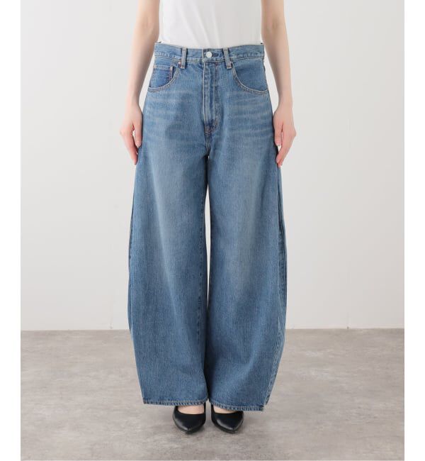 journal standard L'essage「サイドタックデニムパンツ」|デニム|