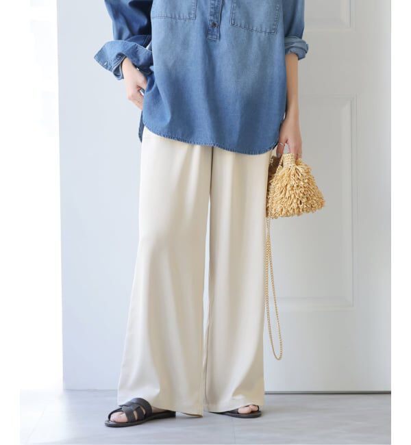 JOURNAL STANDARD relume「《追加2》サテンベイカーパンツ」|その他|
