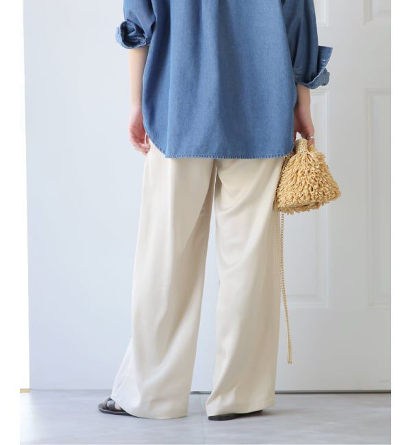 JOURNAL STANDARD relume「《追加2》サテンベイカーパンツ」|その他|