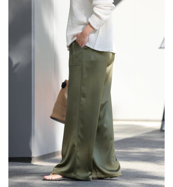 JOURNAL STANDARD relume「《追加2》サテンベイカーパンツ」|その他|