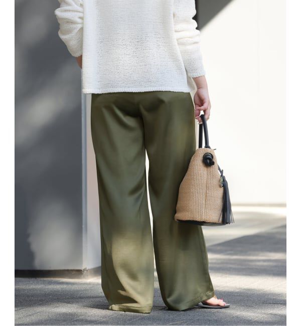 JOURNAL STANDARD relume「《追加2》サテンベイカーパンツ」|その他|