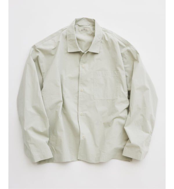 JOURNAL STANDARD relume「INITS FABRIC / イニッツ ファブリック リラックス シャツブルゾン」|シャツ・ブラウス|グレーC