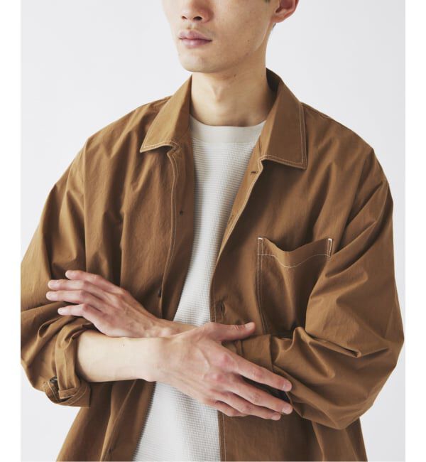 JOURNAL STANDARD relume「INITS FABRIC / イニッツ ファブリック リラックス シャツブルゾン」|シャツ・ブラウス|
