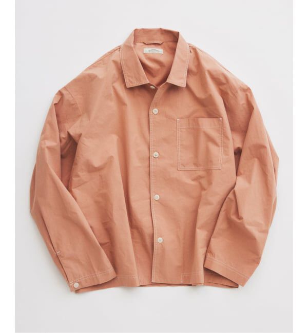 JOURNAL STANDARD relume「INITS FABRIC / イニッツ ファブリック リラックス シャツブルゾン」|シャツ・ブラウス|ピンク