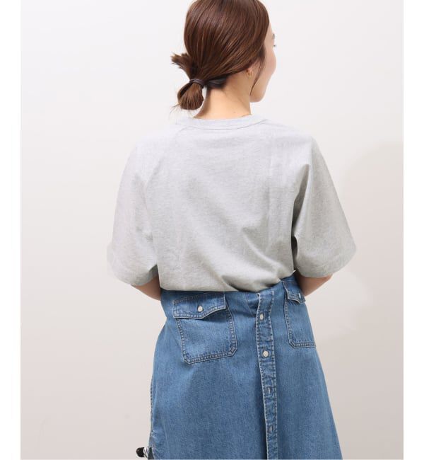 JOURNAL STANDARD relume「《追加》別注【Champion/チャンピオン】16s/1 Jersey TEE Bleach Wash：Tシャツ」|Tシャツ・カットソー|
