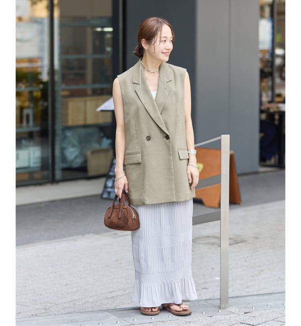 JOURNAL STANDARD「アイアスストレッチ ベスト」|ダウンベスト・ベスト|