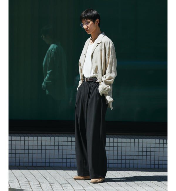 JOURNAL STANDARD「TRモダン ワイド スラックス」|スラックス|