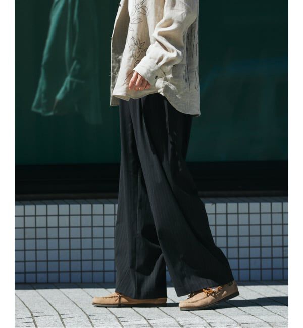 JOURNAL STANDARD「TRモダン ワイド スラックス」|スラックス|