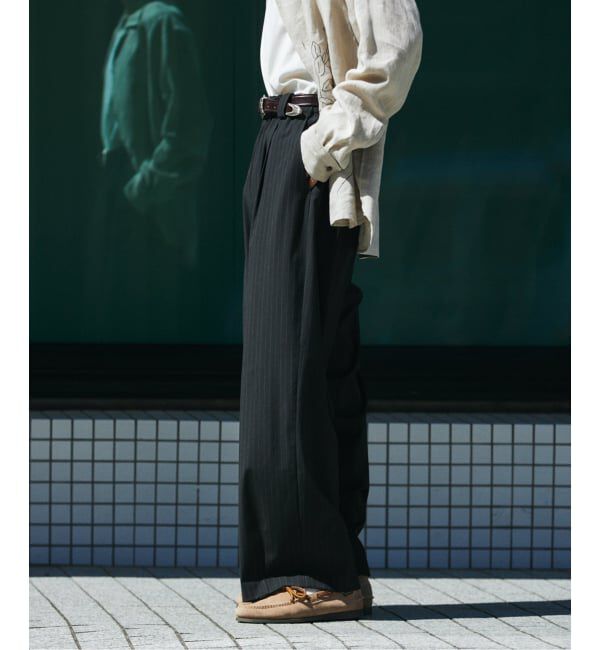 JOURNAL STANDARD「TRモダン ワイド スラックス」|スラックス|