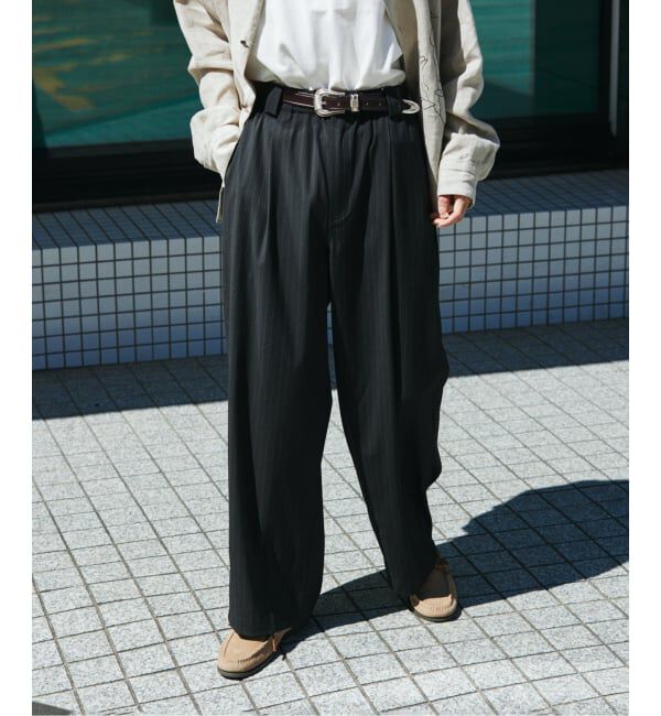 JOURNAL STANDARD「TRモダン ワイド スラックス」|スラックス|