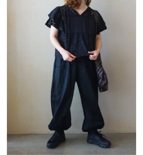 journal standard luxe「カットワークレースMIX フリルブラウス」|シャツ・ブラウス|
