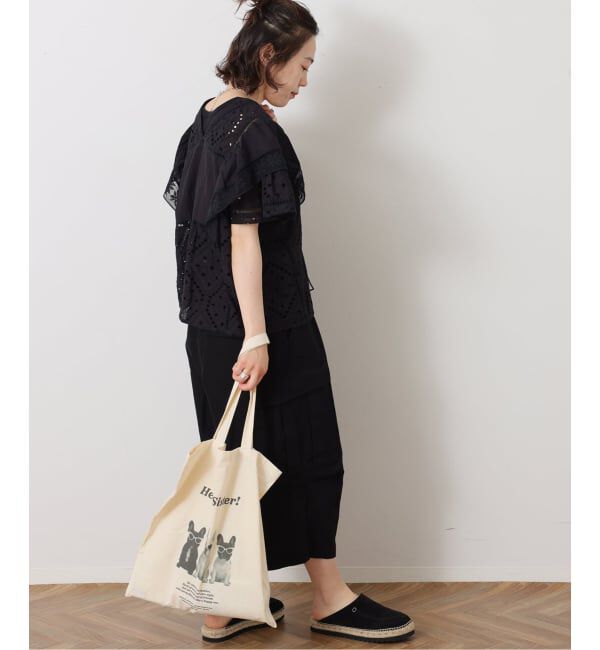 journal standard luxe「カットワークレースMIX フリルブラウス」|シャツ・ブラウス|