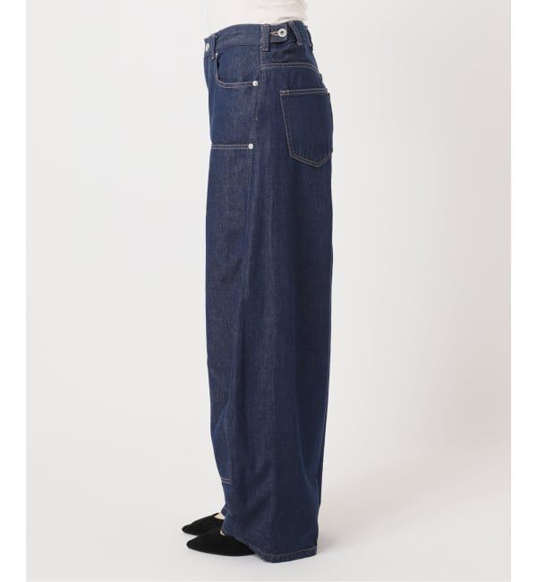 journal standard L'essage「ダブルニーワイドデニムパンツ」|デニム|
