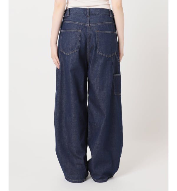 journal standard L'essage「ダブルニーワイドデニムパンツ」|デニム|